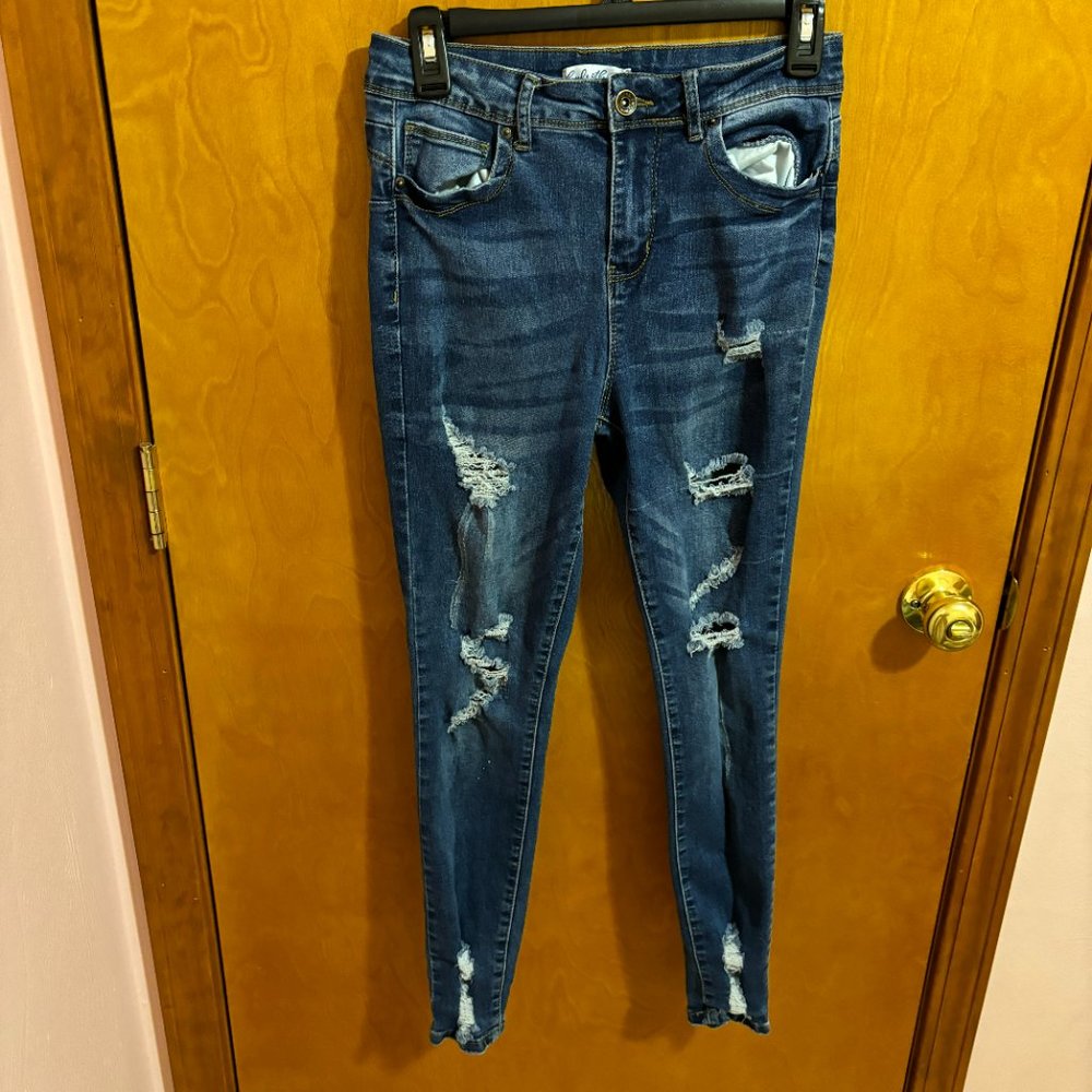 Thread & Others Distressed‎ Jeans Size 7/8 - Picture 2 of 16